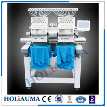 Two Head 15 Color Cap Embroidery Machine/ Towel Tubular Embroidery Machine with Dahao Control System